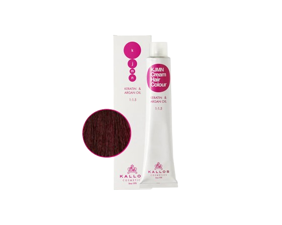 4.62 KJMN HAJFESTÉK 100ML KÖZÉP BARNA VÖRÖS VIOLETT